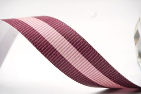 Бордо та біла середня смужка тканинної стрічки_AI